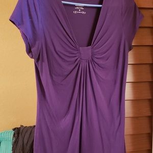 Dress barn Purple blouse